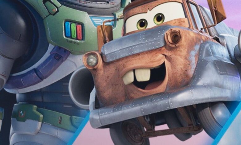 La imagen de Pixar's Cars Spinoff Show revela un nuevo diseño de Mater