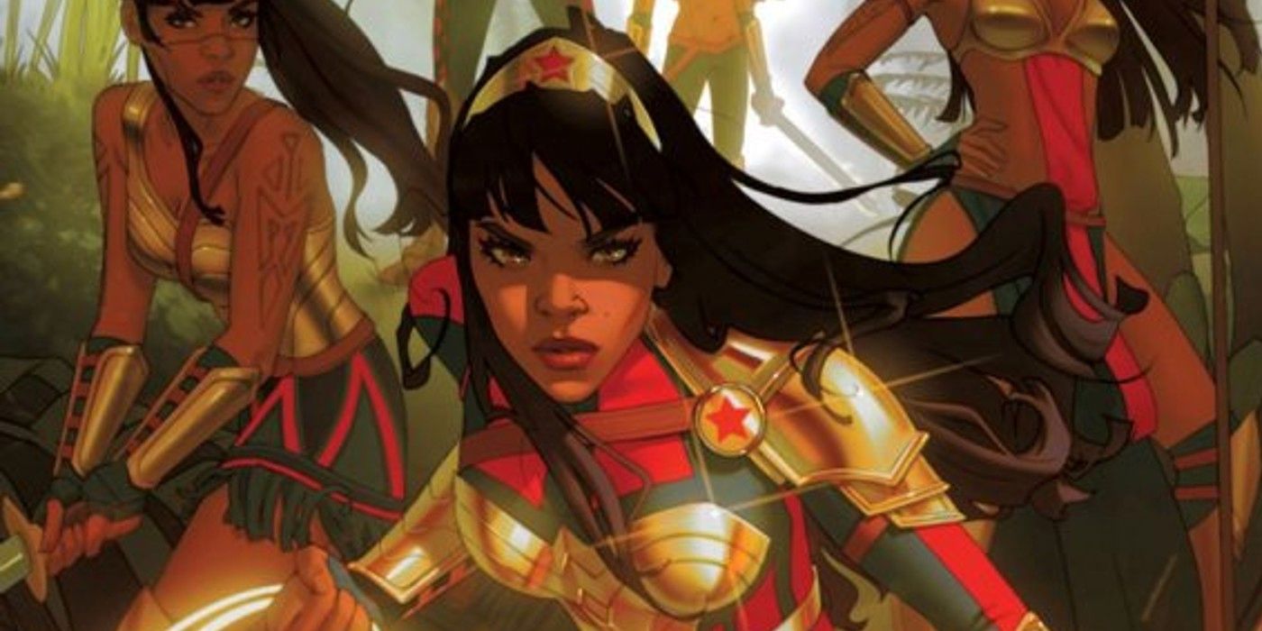 La inspiración del diseño de Wonder Girl canaliza la heroína con pintura corporal épica