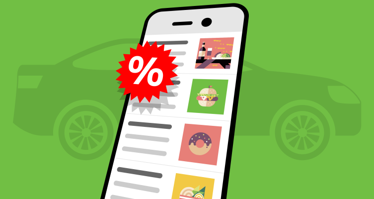 La prueba de Uber Eats permite a los restaurantes intercambiar descuentos por un aumento de clasificación