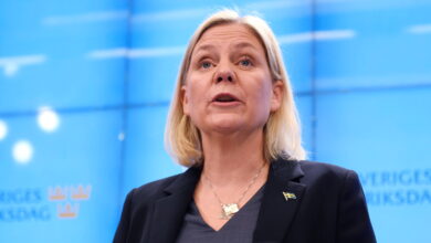 La socialdemócrata Andersson, nombrada de nuevo primera ministra de Suecia