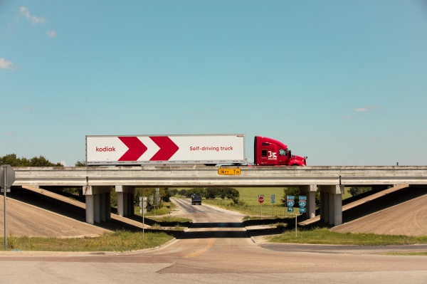 La startup de camiones autónomos Kodiak Robotics recauda $ 125 millones