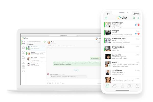 La startup de mensajería empresarial Eko Communications recauda 20 millones de dólares para su expansión europea