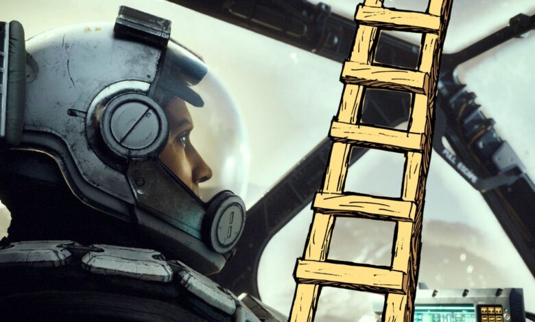 Las escaleras siguen siendo el archienemigo de Bethesda en Starfield, dice Todd Howard