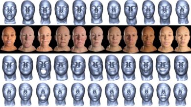Las expresiones flexibles podrían sacar caras generadas en 3D del valle inquietante