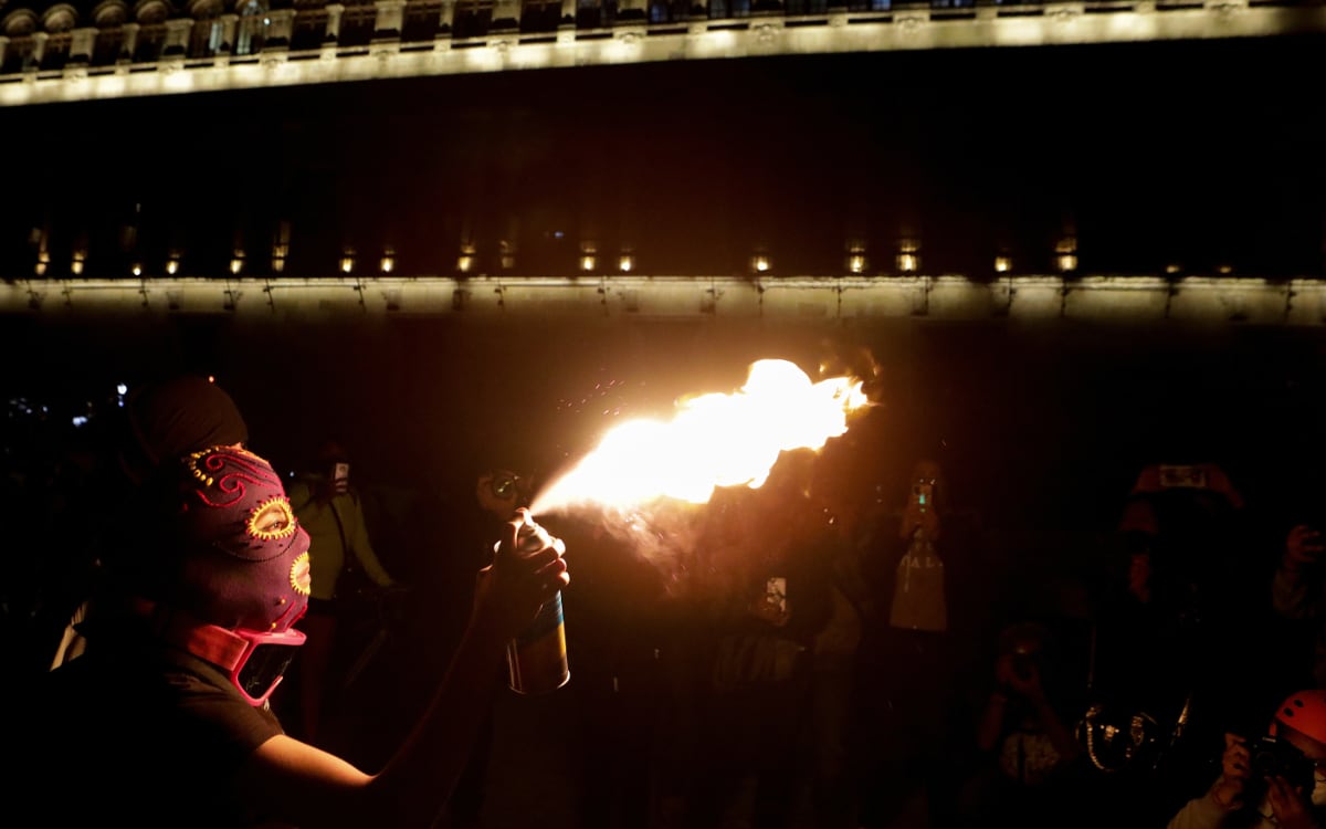 Las mejores imágenes del Día Internacional de la Eliminación contra la Violencia a la Mujer | Fotos