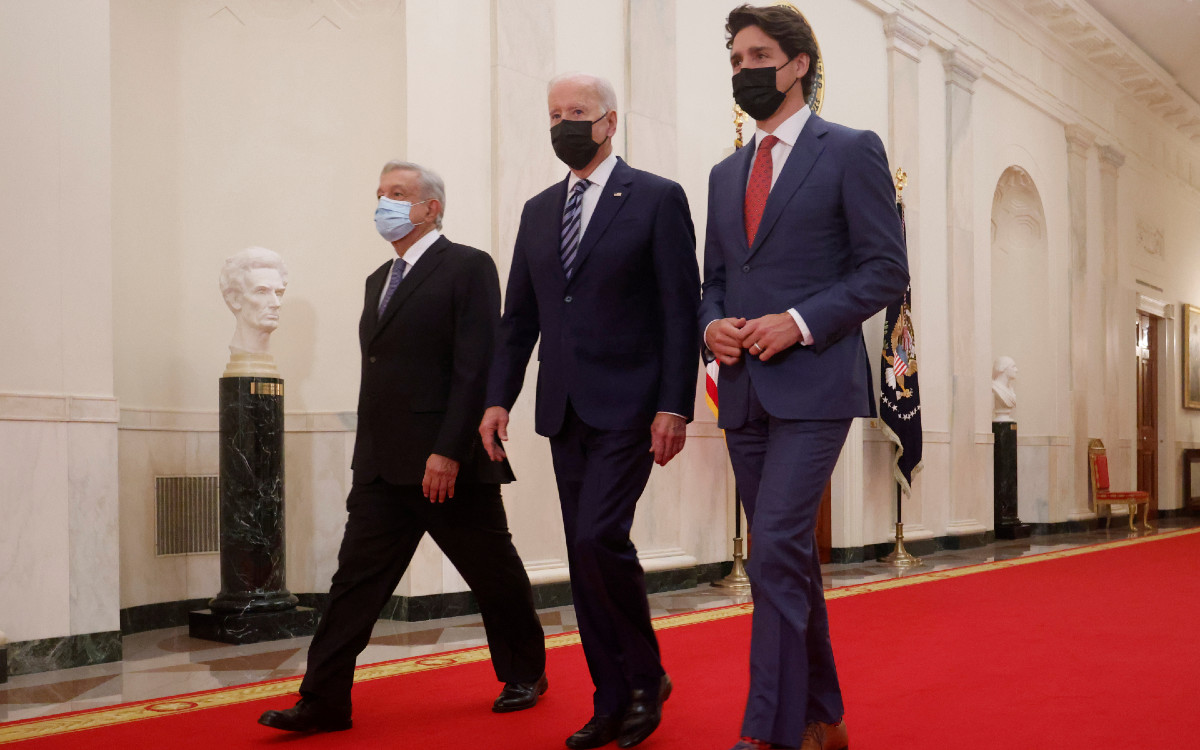 Líderes de Norteamérica alcanzan 10 acuerdos, próxima cumbre será en 2022 en México