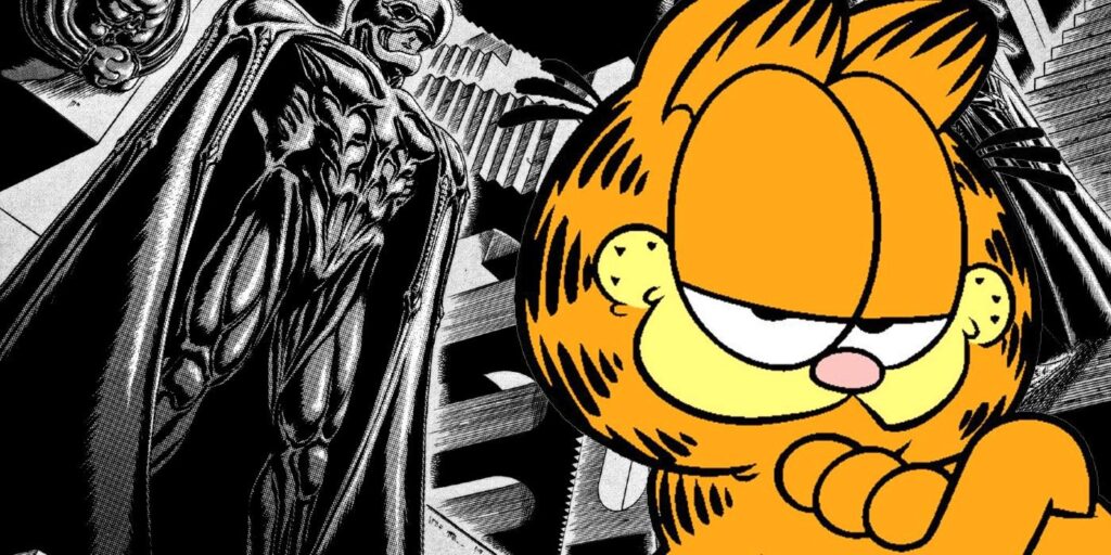 Los horribles villanos de la Mano de Dios de Berserk se convierten en Garfield en Bizarre Fanart