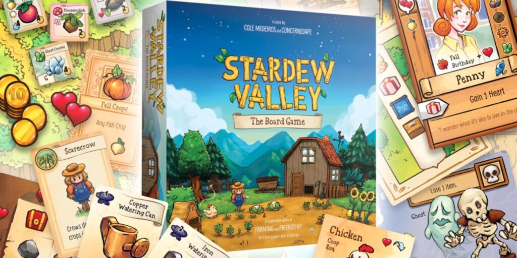 Los pedidos de reabastecimiento de juegos de mesa de Stardew Valley abren esta semana