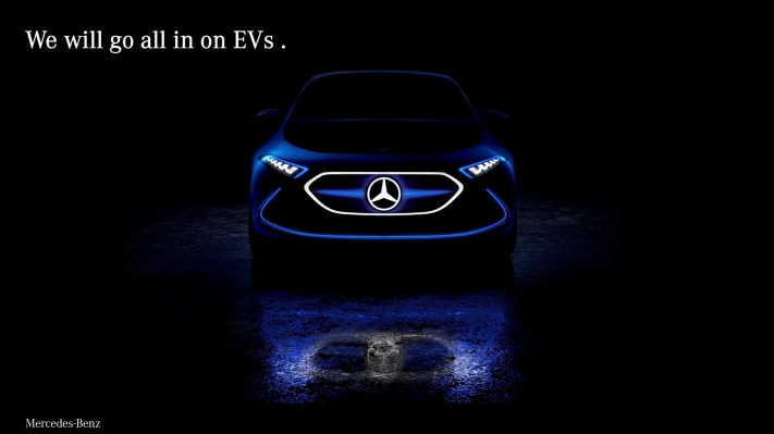 Mercedes-Benz electrificará toda su línea de automóviles para 2022