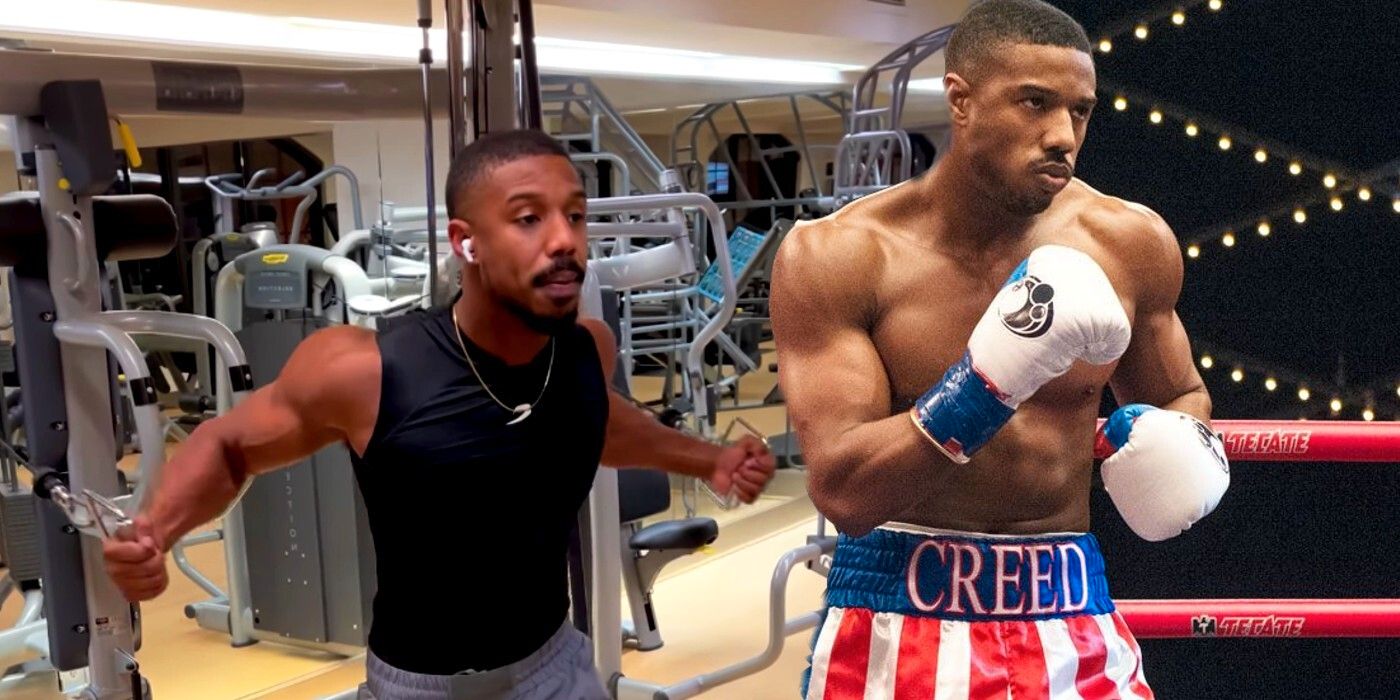 Michael B. Jordan obtiene los brazos levantados en el video de entrenamiento de Creed 3