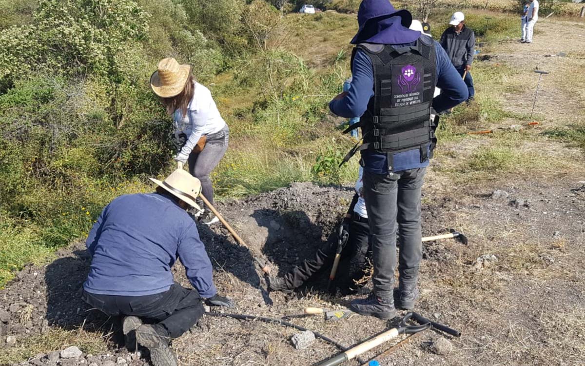 Morelos: Suman 13 las fosas encontradas en Mixtlalcingo por la Brigada de Búsqueda de Personas