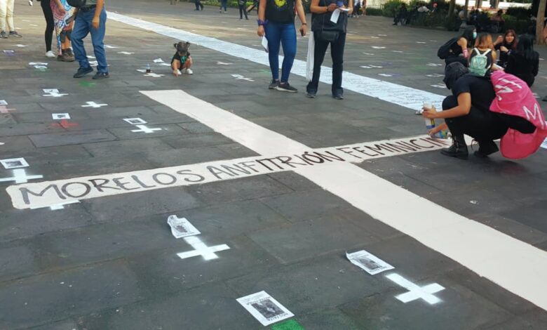 Mujeres proclaman a Morelos 'anfitrión feminicida' por alto índice de violencia