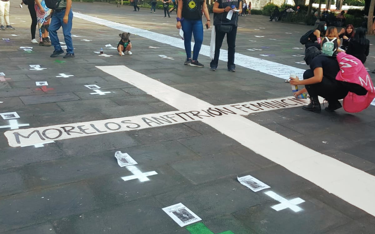 Mujeres proclaman a Morelos 'anfitrión feminicida' por alto índice de violencia