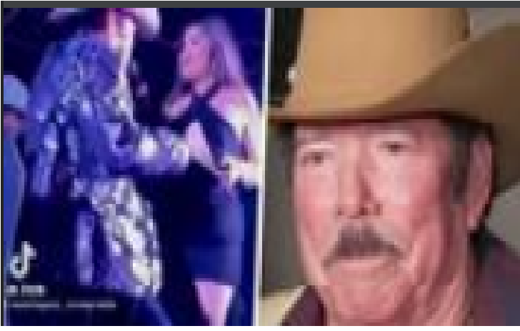 No entiende Lalo Mora, lo vuelve hacer, Mujer le baile y él le pone la mano en el trasero