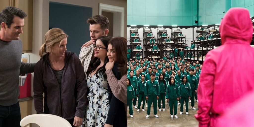 Personajes principales de Modern Family clasificados con menor o mayor probabilidad de ganar el juego Squid