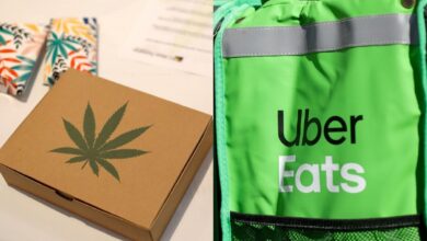 Pida su cannabis... ¡en Uber Eats!