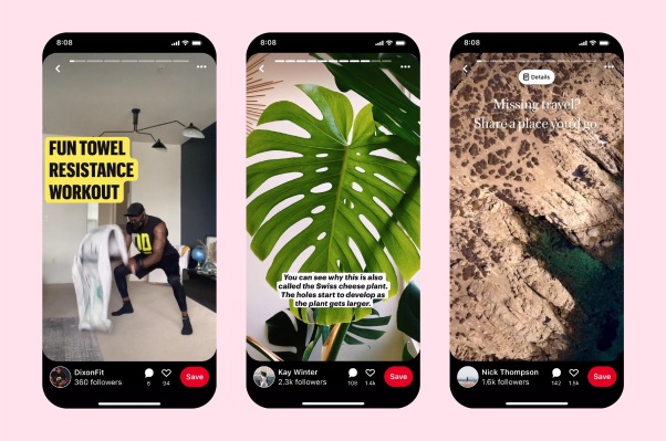 Pinterest lanza oficialmente un nuevo formato de Story Pins en versión beta