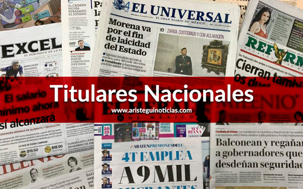 Plan federal para Michoacán no altera violencia | Titulares 15/11/2021
