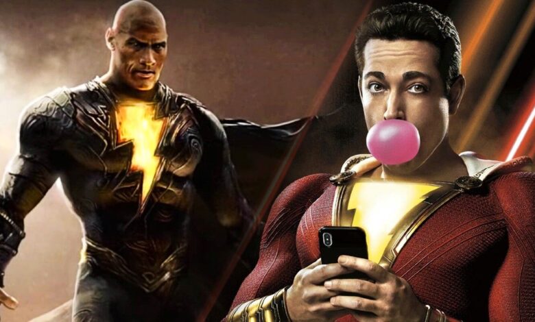 Por qué Black Adam y Shazam obtuvieron películas en solitario en lugar de un crossover