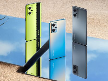 Varios teléfonos Realme GT Neo 2.