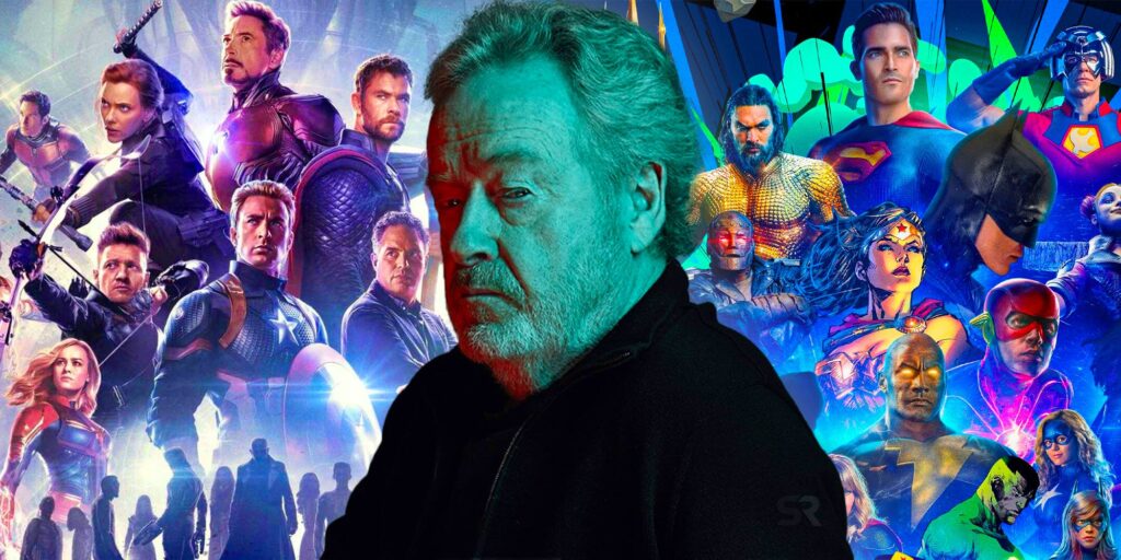Ridley Scott dice que las películas de superhéroes no son F - rey bueno y aburrido como Sh-t