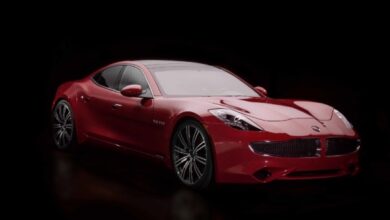 Se revela el auto deportivo híbrido eléctrico Karma Revero, completo con techo solar