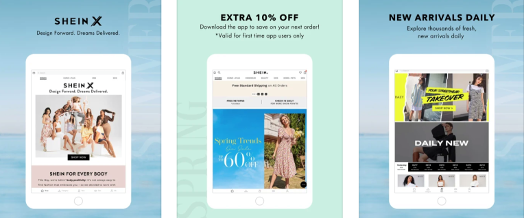 Shein supera a Amazon como la mejor aplicación de compras en las tiendas de aplicaciones de EE. UU.