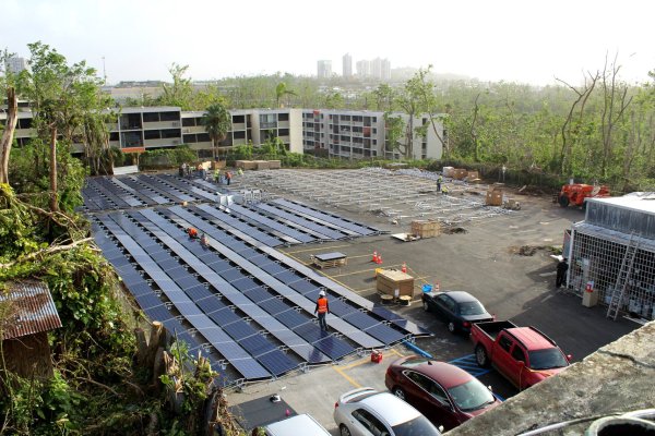 Tesla agiliza el trabajo del proyecto de alivio de energía solar del hospital de Puerto Rico