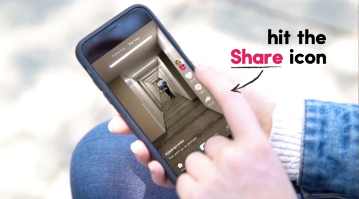 TikTok agrega reacciones en video a su aplicación recién fusionada