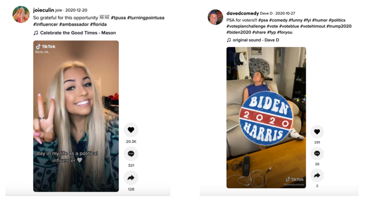 TikTok criticó la falta de transparencia de los anuncios y por no vigilar la payola política