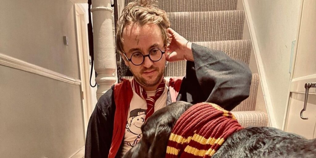 Tom Felton se viste de Harry Potter con nueva imagen |