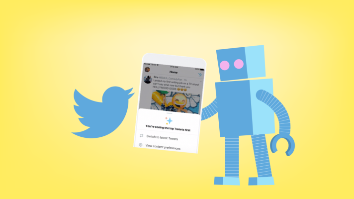 Twitter prueba el botón de la pantalla de inicio para cambiar fácilmente a cronológico inverso