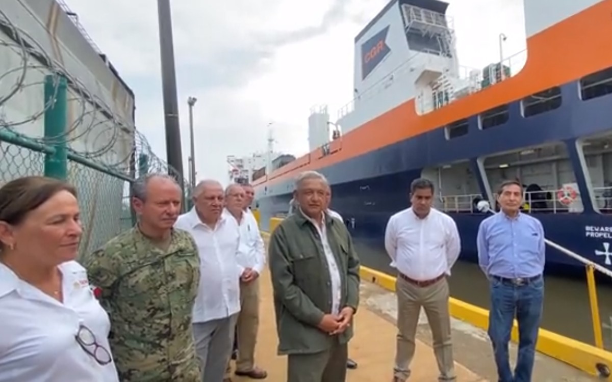 Utilidades generadas por obras del Corredor del Istmo de Tehuantepec se destinarán a pensiones: AMLO | Video
