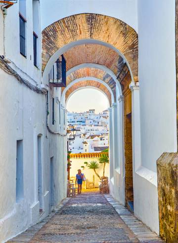 El Arco de las Monjas, en Vejer de la Frontera (Cádiz).