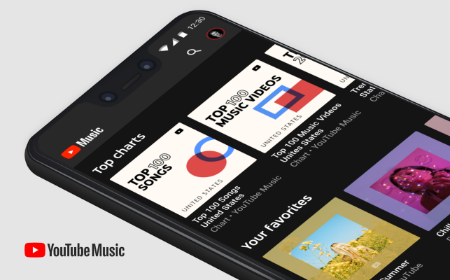 YouTube Music convierte sus listas principales en listas de reproducción