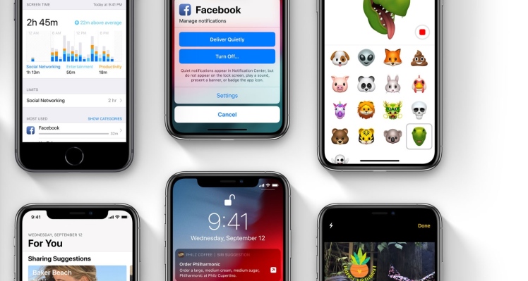 iOS 12 ya está disponible para descargar