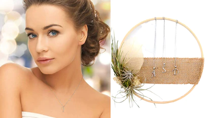 Con un diseño elegante y minimalista, este collar puede convertirse en un bonito regalo.