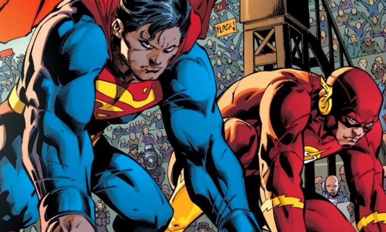 10 cosas que solo los fanáticos de los cómics saben sobre la amistosa rivalidad de Superman con Flash