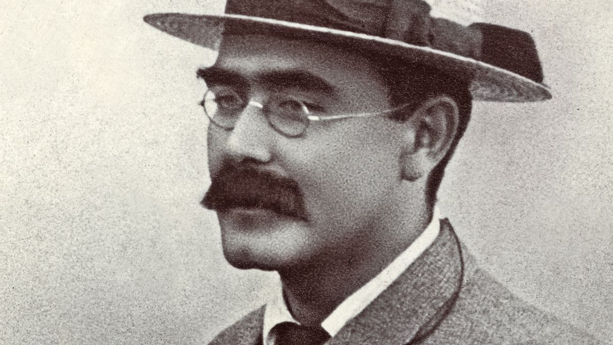 Rudyard Kipling, como un diamante ardiendo
