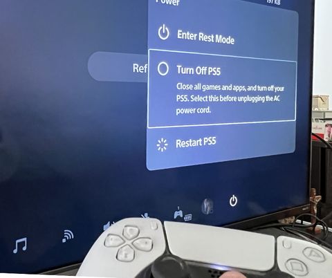 Apague la PS5 apagar ps5