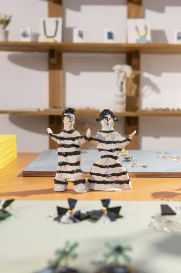 Figuras de decoración y joyas de la tienda Après Ski.