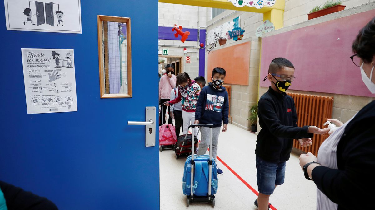 Las cuarentenas escolares por covid crecen ligeramente concentradas en infantil y primaria