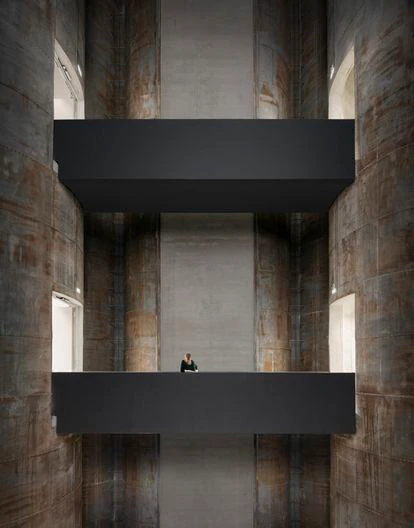 La intervención de Herzog & De Meuron en el Museo Küppersmühle, en Duisburgo.
