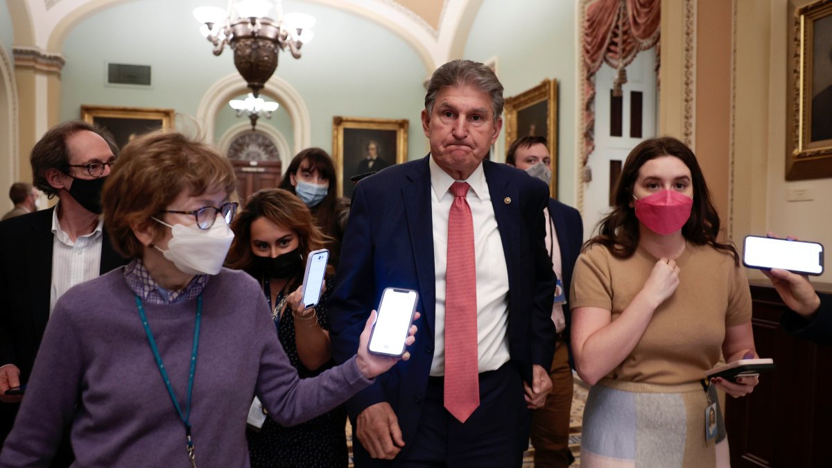 Plan de gasto social de Biden tambalea luego que senador Manchin dice que votará “no”