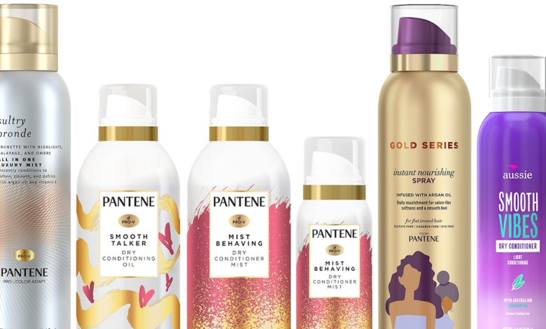 Retiran 30 productos de champú y acondicionador en seco de Procter & Gamble