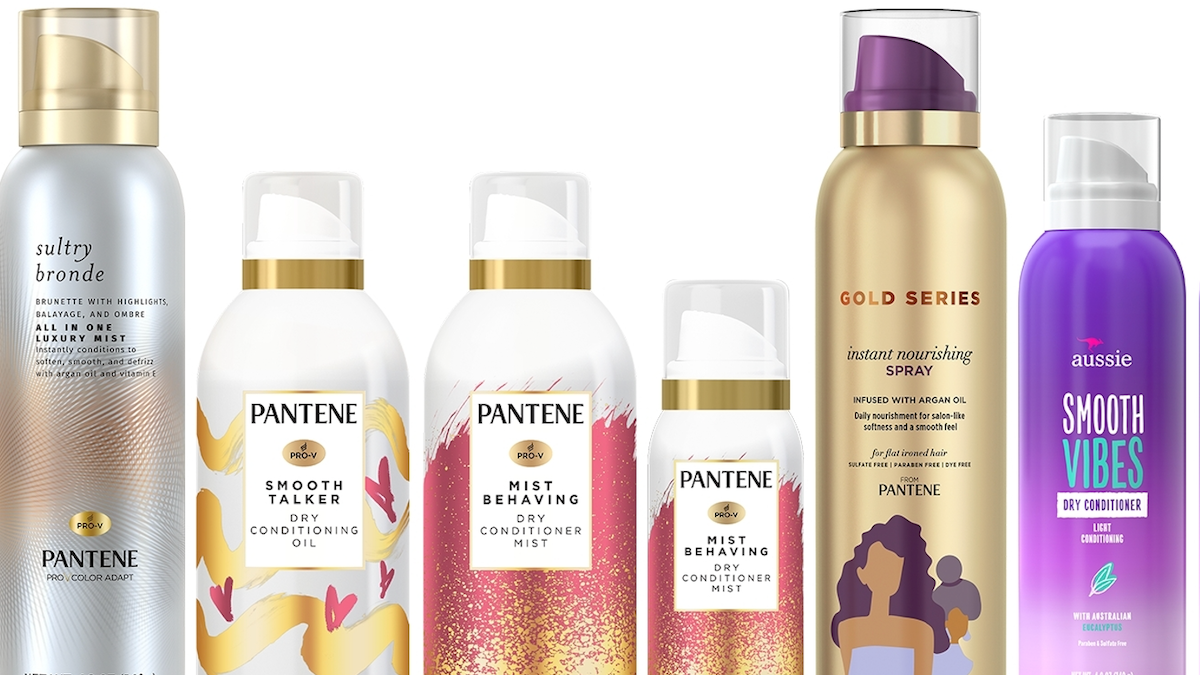 Retiran 30 productos de champú y acondicionador en seco de Procter & Gamble