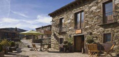 Alojamiento rural en La Hiruela (Madrid), en una imagen de archivo.