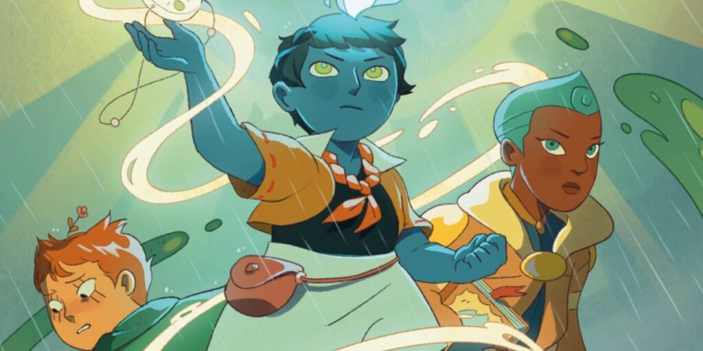 5 mundos llegan a su fin con la novela gráfica de Emerald Gate YA