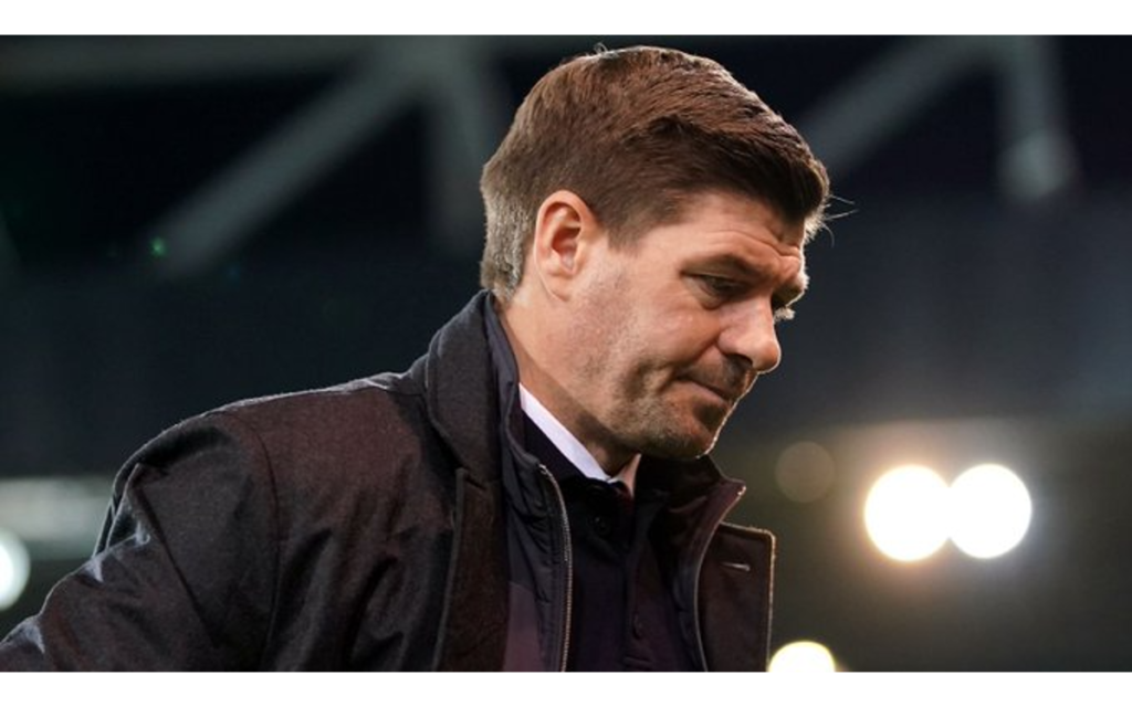 Aleja Covid-19 a Steven Gerrard del banco de Aston Villa | Tuit