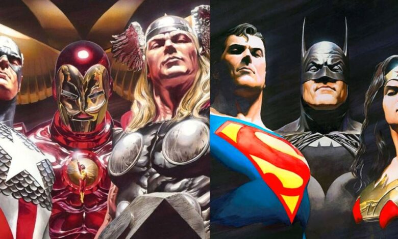 Alex Ross explica la diferencia entre Marvel y DC